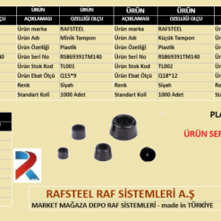 PLASTİK TAMPON RAFSTEEL RS869391TM140