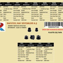 PLASTİK İÇ TAPA RAFSTEEL RS869391PT202