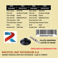 PLASTİK GERDİRME PLASTİĞİ RAFSTEEL RS869391PT239