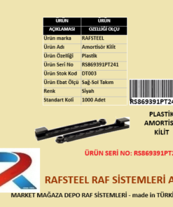 PLASTİK AMORTİSÖR KİLİT TAKIMI (Sağ-Sol) RAFSTEEL RS869391PT241