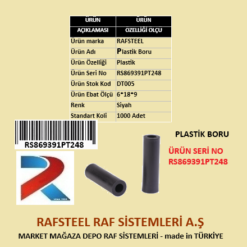 PLASTİK BORU RAFSTEEL RS869391PT248