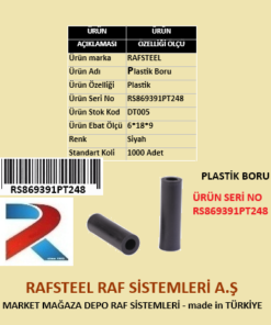 PLASTİK BORU RAFSTEEL RS869391PT248