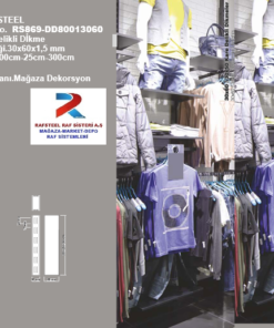 DELİKLİ DİKME PROFİL RS869-DD80013060