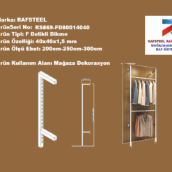 F Delikli Dikme Profil RS8000FD040