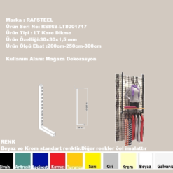 LT Kare Delikli Dikme RS8000LT717 30*30