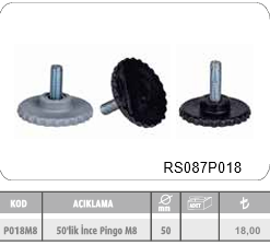 PİNGO İNCE 50lik RS087P018