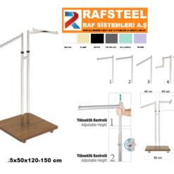 Askılık T Bazalı Stand RAFSTEEL RS9000RA0107