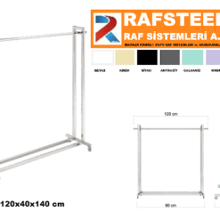 Askılık Tek Yönlü Stand RAFSTEEL RS9000RA0113