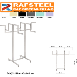 Askılık Dört Yönlü Stand R RAFSTEEL RS9000RA0121