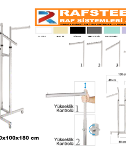 RONDO ASKILIK DÖRT YÖNLÜ ASKILIK STAND RAFSTEEL RS869391ERA127