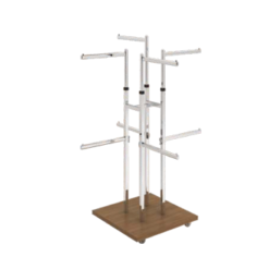 Askılık Rondo Bazalı Dört Yönlü Stand  RAFSTEEL RS130RS
