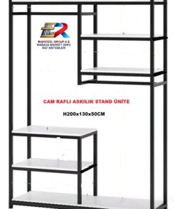 Askılık Stand Ahşap Raflı RAFSTEEL RS869ERA0715
