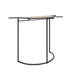 Askılık Rondo Daire Üst Tablalı Stand RAFSTEEL RS163DS