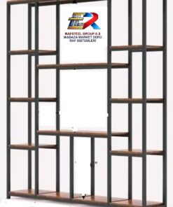 Askılık Stand Ahşap Raflı RS869ERA0723