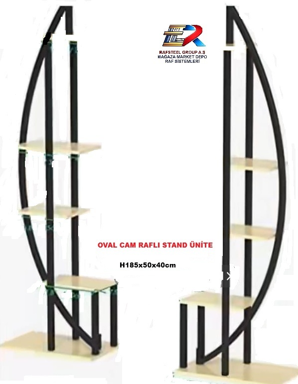ASKILIK PROFİL OVAL AHŞAP RAFLI STAND RAFSTEEL RS869391ERA151 2 ASKILIK PROFİL OVAL AHŞAP RAFLI STAND RAFSTEEL RS869391ERA151