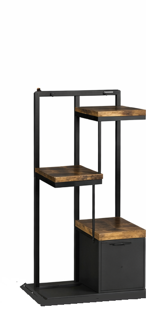 Orta Stand Bazalı Ahşap Raflı RAFSTEEL RS869ERA0701 3 Orta Stand Bazalı Ahşap Raflı RAFSTEEL RS869ERA0701