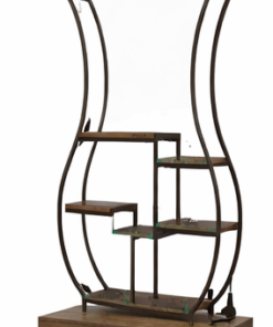 Askılık Stand Bazalı Ahşap Raflı RAFSTEEL RS869ERA0702