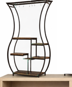 Askılık Stand Bazalı Ahşap Raflı RAFSTEEL RS869ERA0706