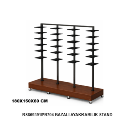 Ayakkabılık Bazalı Çift Yönlü Stand RAFSTEEL RS7250RA14