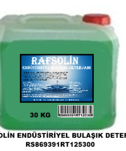 RAFSOLİN ENDÜSTİRİYEL BULAŞIK DETERJANI RS869391RT125300
