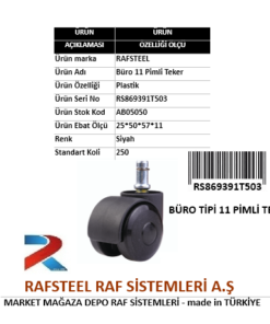 BÜRO İÇİN 11 PİMLİ TEKER RS869391T503