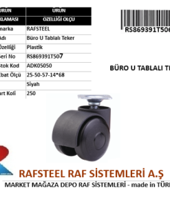 BÜRO İÇİN TABLALI TEKER RS869391T507