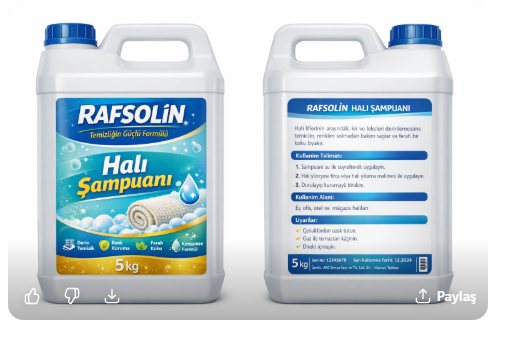 RAFSOLİN HALİ ŞAMPUANI RS869391RD12525 3 RAFSOLİN HALİ ŞAMPUANI RS869391RD12525
