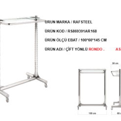 Askılık Çift Yönlü Stand RAFSTEEL RS9000RA0168