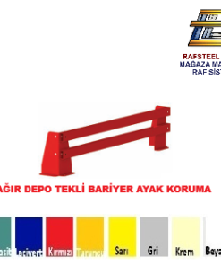 AĞIR DEPOLAMA ÜNİTESİ TEKLİ BARİYER AYAK KORUMA RAFSTEEL RS869HR15