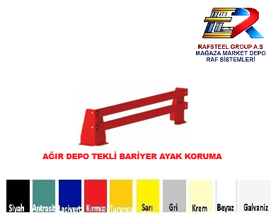 AĞIR DEPOLAMA ÜNİTESİ TEKLİ BARİYER AYAK KORUMA RAFSTEEL RS869HR15 2 AĞIR DEPOLAMA ÜNİTESİ TEKLİ BARİYER AYAK KORUMA RAFSTEEL RS869HR15