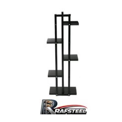 RAF STAND Bazasız  Ahşap veya Cam Raflı RAFSTEEL RS5000RA9506