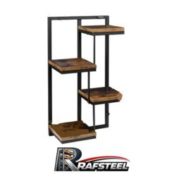 RAF STAND Bazasız Ahşap veya Cam Raflı RAFSTEEL RS5000RA9507
