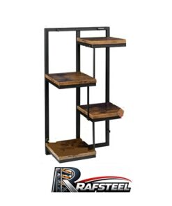 RAF STAND Bazasız Ahşap veya Cam Raflı RAFSTEEL RS5000RA9507