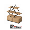 RAF STAND Bazalı Ahşap veya Cam Raflı RAFSTEEL RS5000RA9806 2 RB9054