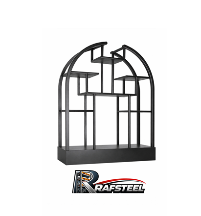 RAF STAND Bazalı Ahşap veya Cam Raflı RAFSTEEL RS5000RA02 3 RAF STAND Bazalı Ahşap veya Cam Raflı RAFSTEEL RS5000RA02