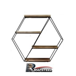 DUVAR RAF STAND  Ahşap veya Cam Raflı RAFSTEEL RS5000AC003