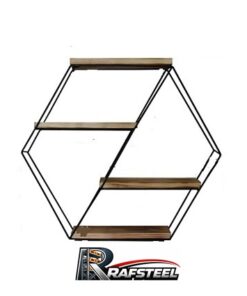 DUVAR RAF STAND  Ahşap veya Cam Raflı RAFSTEEL RS5000AC003