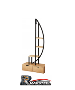 RAF STAND Bazalı Ahşap veya Cam Raflı RAFSTEEL RS5000ROB9811
