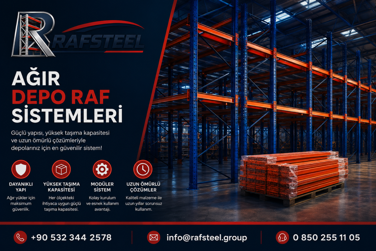3 agir depo raf sistemleri