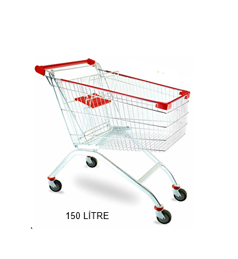 MARKET ARABASI BEBE SETLİ / RAFSTEEL RS878MA Market Arabası-150 Litre 1 MARKET ARABASI BEBE SETLİ / RAFSTEEL RS878MA Market Arabası-150 Litre