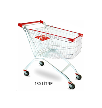 MARKET ARABASI BEBE SETLİ / RAFSTEEL RS880MA Market Arabası-180 Litre 1 MARKET ARABASI BEBE SETLİ / RAFSTEEL RS880MA Market Arabası-180 Litre