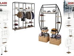 RAFSTEEL ASKILIK STANDLAR / Ürün Fiyatları İçin Askılık Raf Sistemleri Sayfasına bakınız