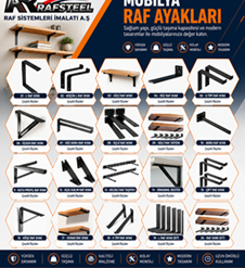 RAFSTEL MOBİLYA RAF AYAKLARI / Ürün Fiyatları İçin  Pingo-Tapa-Teker ve Aksesuarlar Sayfasına bakınız