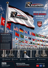 RAFSTEEL BAYRAK DİREKLERİ / Özel Ürün Fiyat Teklifi Alınız