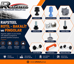 RAFSTEEL ROTİL-BAKALİT VE PİNGOLAR / Ürün Fiyatları İçin Hırdavat Raf Sistemleri Sayfasına Bakınız