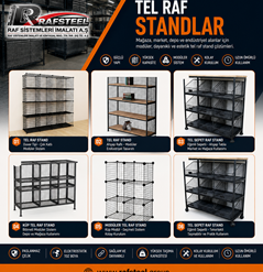 RAFSTEEL TEL SEPETLER  / Ürün Fiyatları İçin Tel Raf Sistemleri Sayfasına bakınız.
