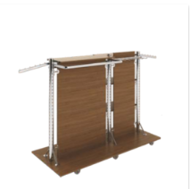 AHŞAP ÇİFTLİ ASKILIK STAND / Ürün Fiyatı İçin Mağaza Kafe Dekorasyon Sayfasına bakınız.