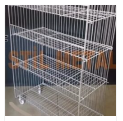 TEL SEPET STAND / Ürün Fiyatı İçin Tel Raf Sistemleri Sayfasına Bakınız.
