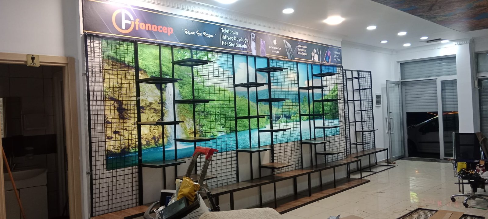 RAFSTEEL RS16 SERİSİ TEL ASKILIK STAND